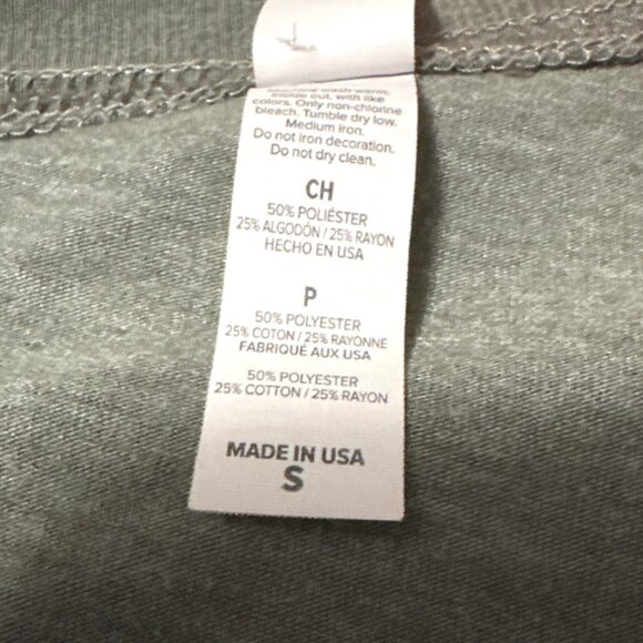 Wicked Weed Funkatorium Long Sleeve Shirt S Bella+Canvas Green Crewneck USA - Picture 8 of 8